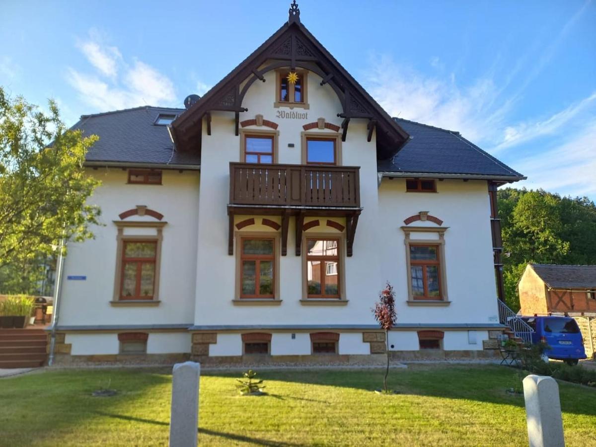 Villa Waldlust - 5 Sterne - 2 Schlafzimmer Kurort Oybin Eksteriør bilde
